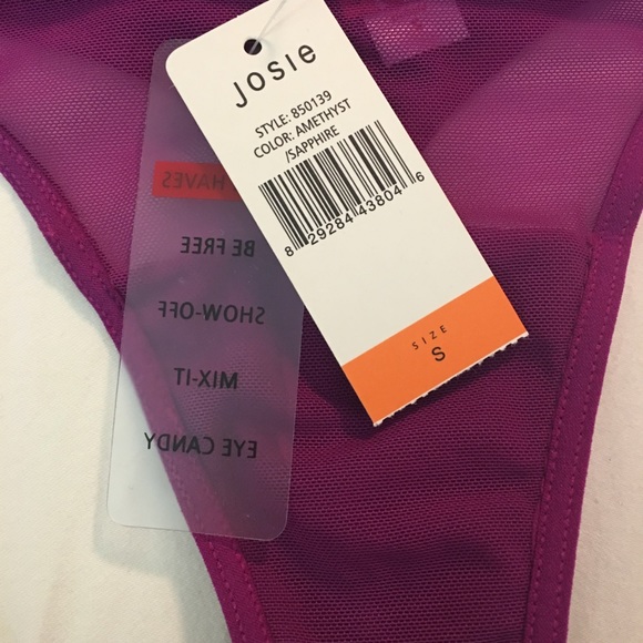 NEW Josie by Natori sheer underwear size S NWT - Picture 3 of 4